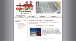 Desktop Screenshot of nwhelistructures.com